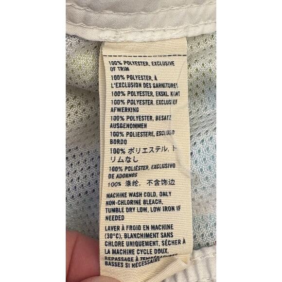 Abercrombie & Fitch Kids Swim Trunks Tropical Floral Print Board Short Logo Med - Picture 5 of 5